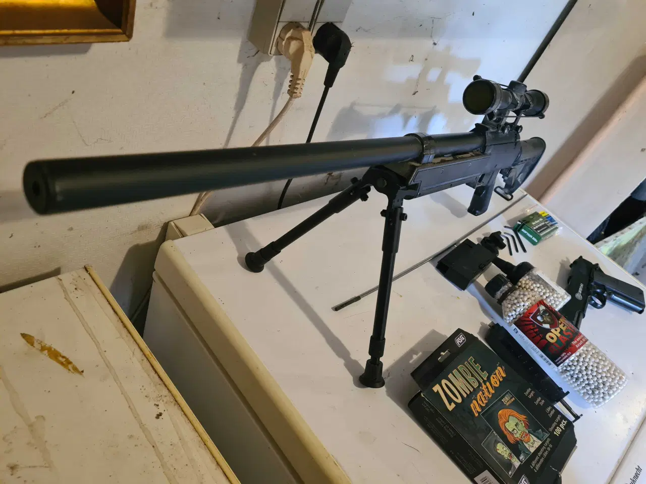Billede 2 - Softgun sniper mm.