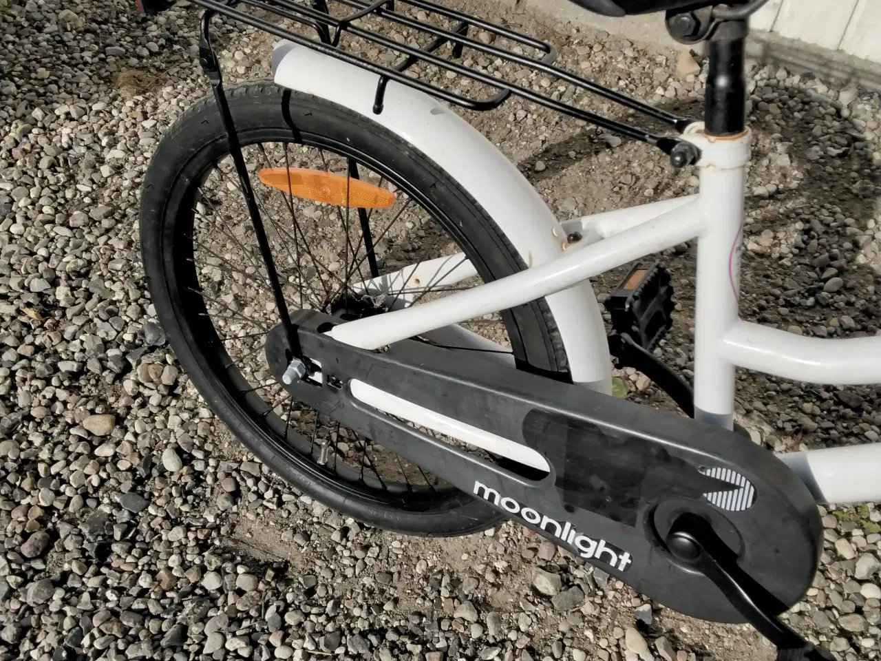 Billede 7 - Drengecykel 20" 1 gear, i pæn stand, hvid med FCK