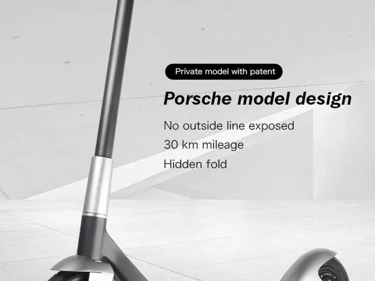 Billede 2 - Vandtæt Super Løbehjul fra Porsche