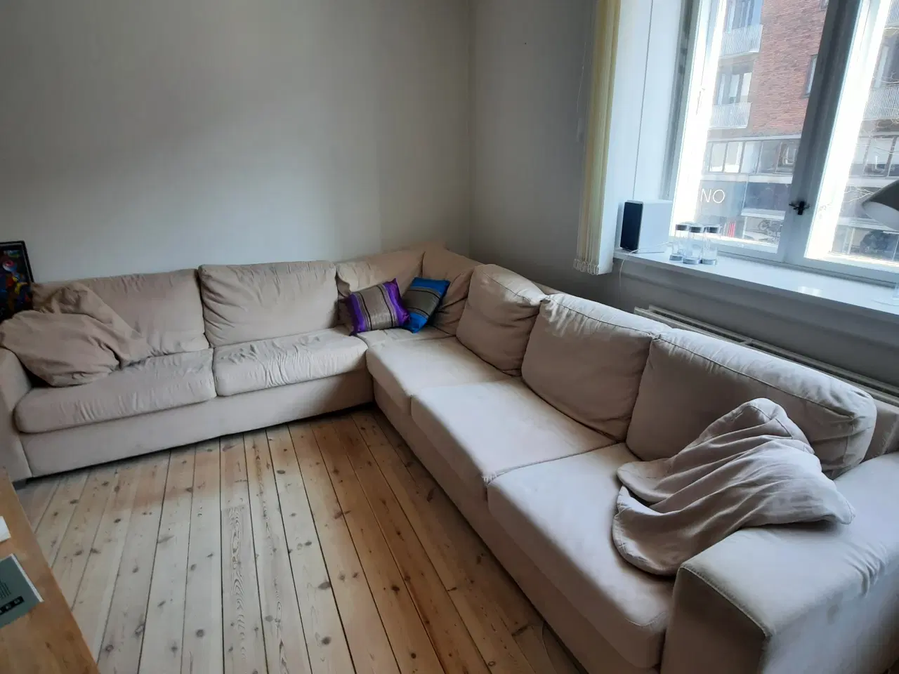Billede 1 - Hjørnesofa, skal afhentes lørdag
