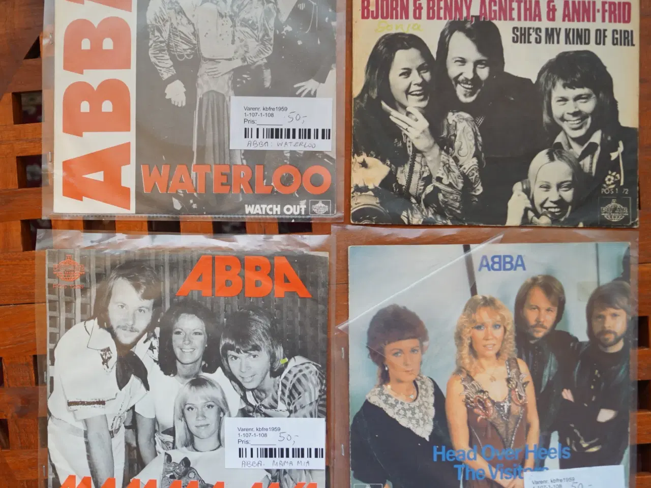 Billede 1 - ABBA singleplader