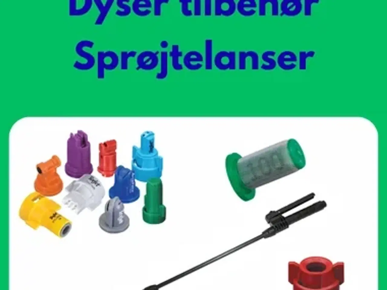 Billede 1 - Sprøjte dyser og udstyr til flydende gødning