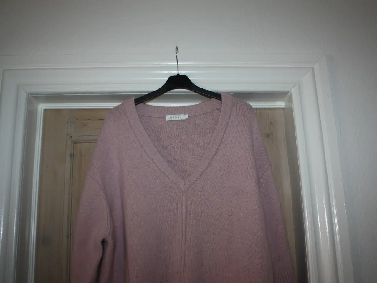 Billede 2 - Masai strik kjole str. L 100% uld
