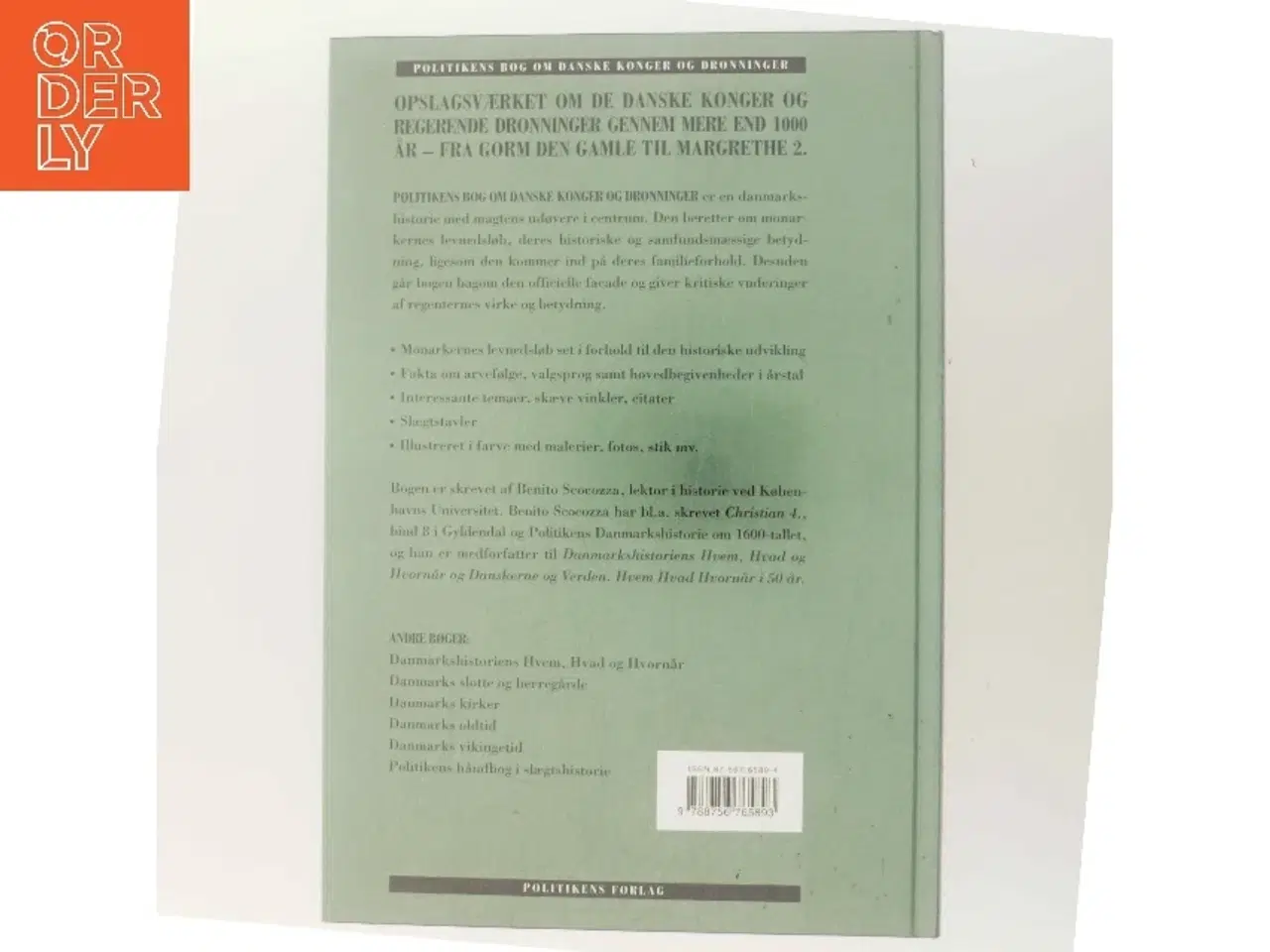 Billede 3 - Politikens bog om Danmarks konger og dronninger af Benito Scocozza (Bog)