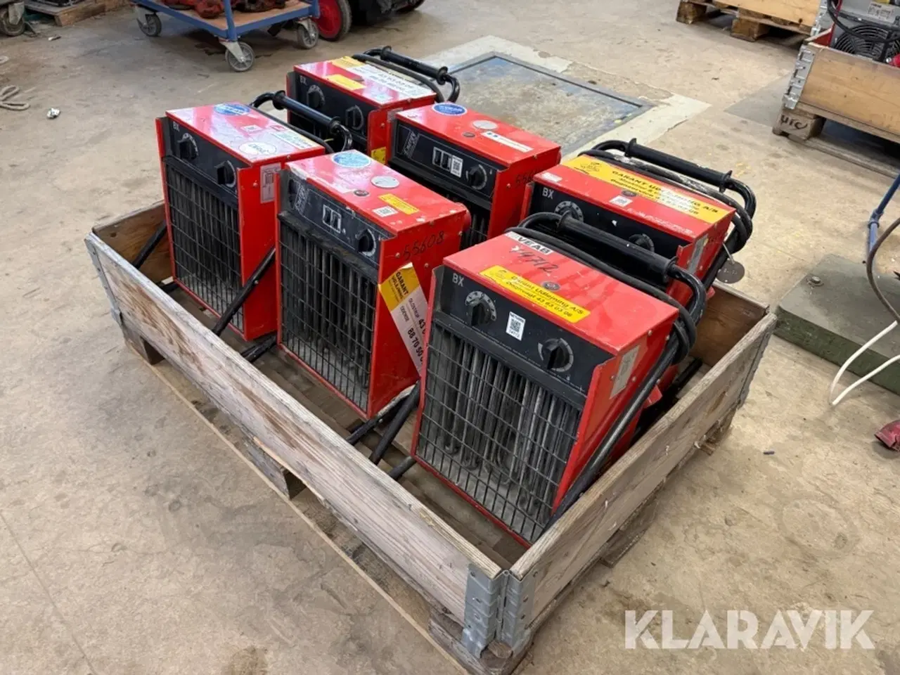 Billede 1 - Varmeblæser Veab BX9 - 6 styk