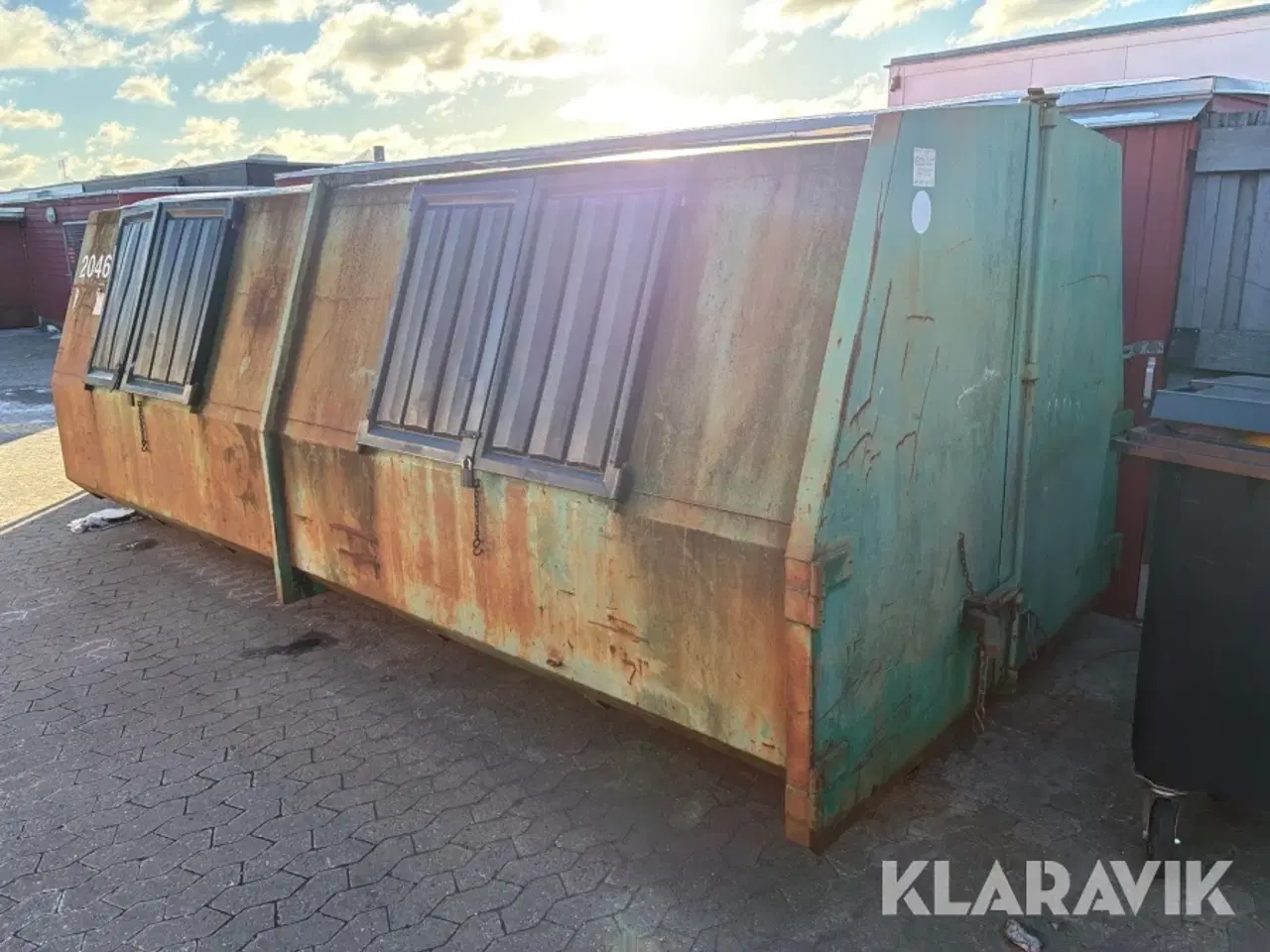 Billede 3 - Lukket container med sideklapper