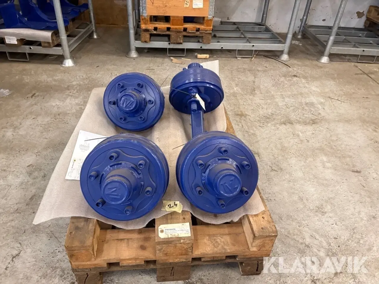 Billede 2 - Stubaksler TVZ HM490418 4 styk til hydraulik