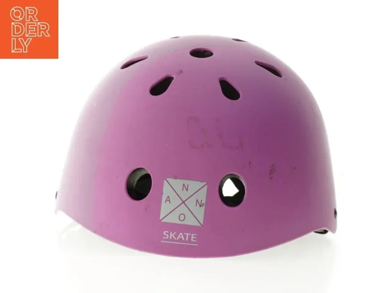 Billede 3 - Brugt Annox skatehjelm, lilla fra Anox (str. 26 cm)
