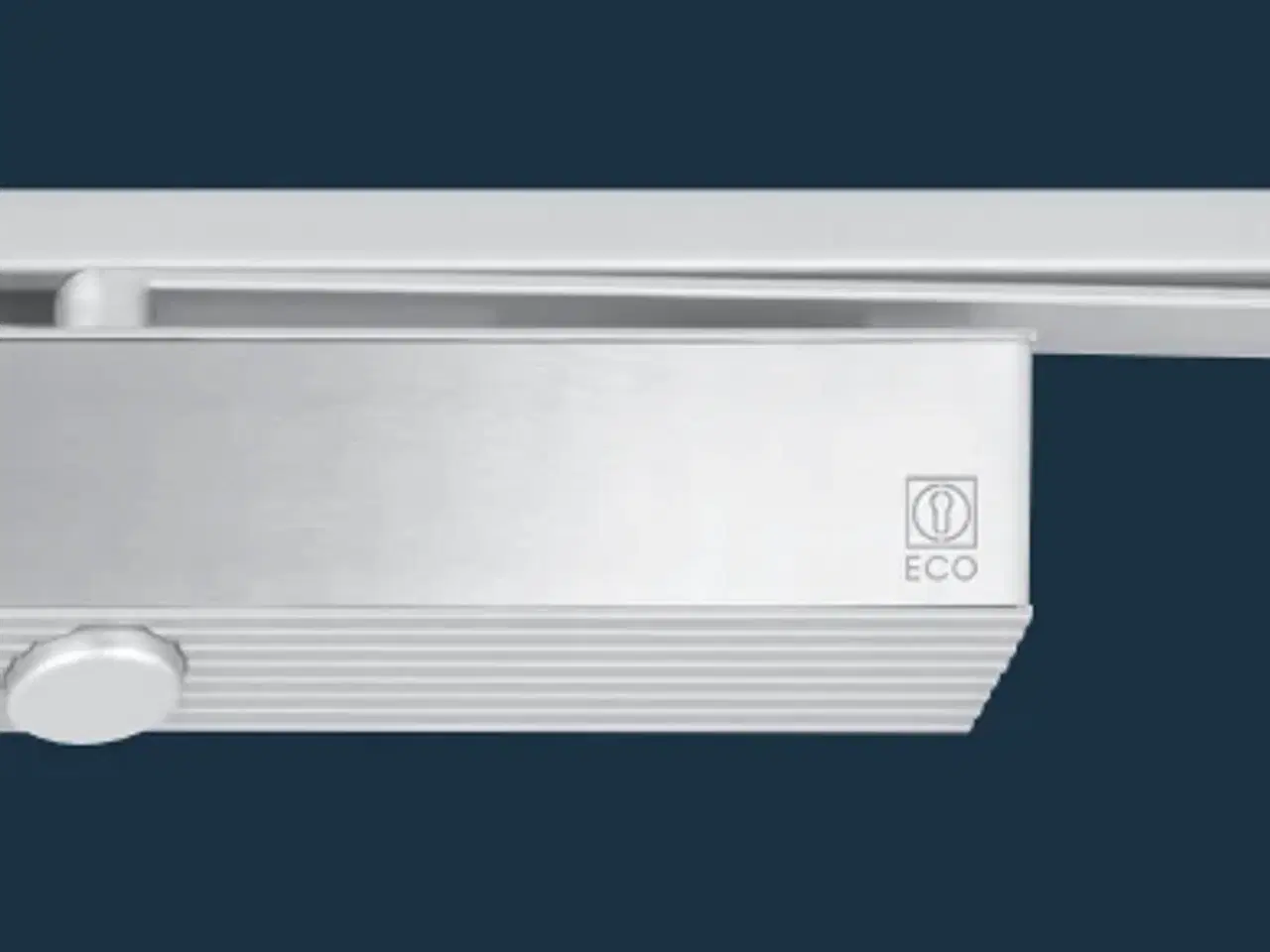 Billede 1 - Dørpumpe TZ-31 med beslag så døren kan holde sig s