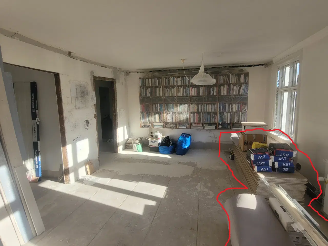 Billede 3 - 37 stk GYPROC GG13, GULV GIPSPLADER - 600X2400MM