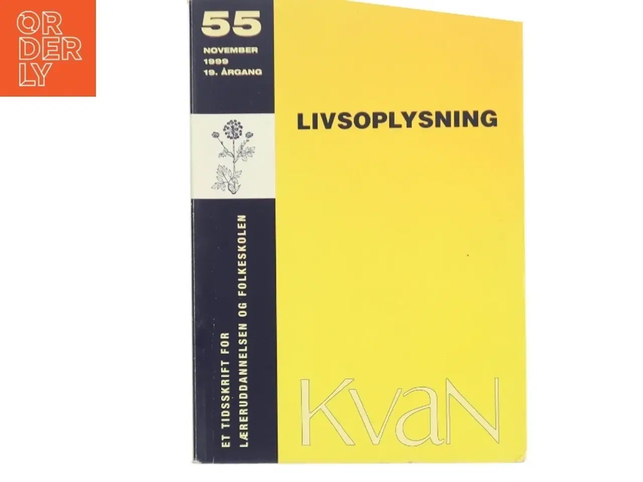 Billede 1 - KvaN 55: Livsoplysning af Jorgen Husted (Bog)