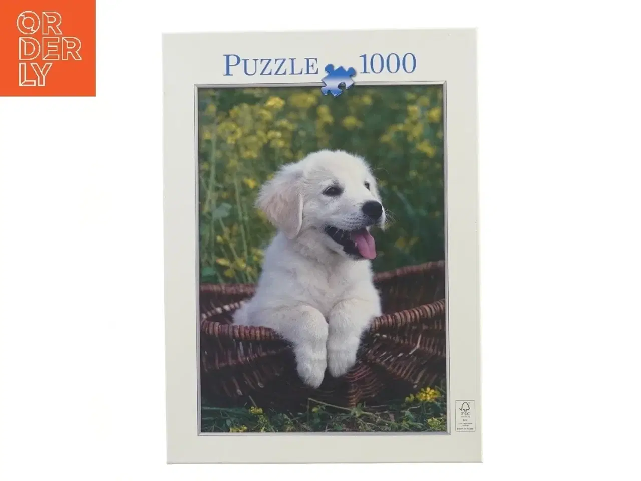 Billede 1 - puslespil med hund (str. 1000 brikker cm)