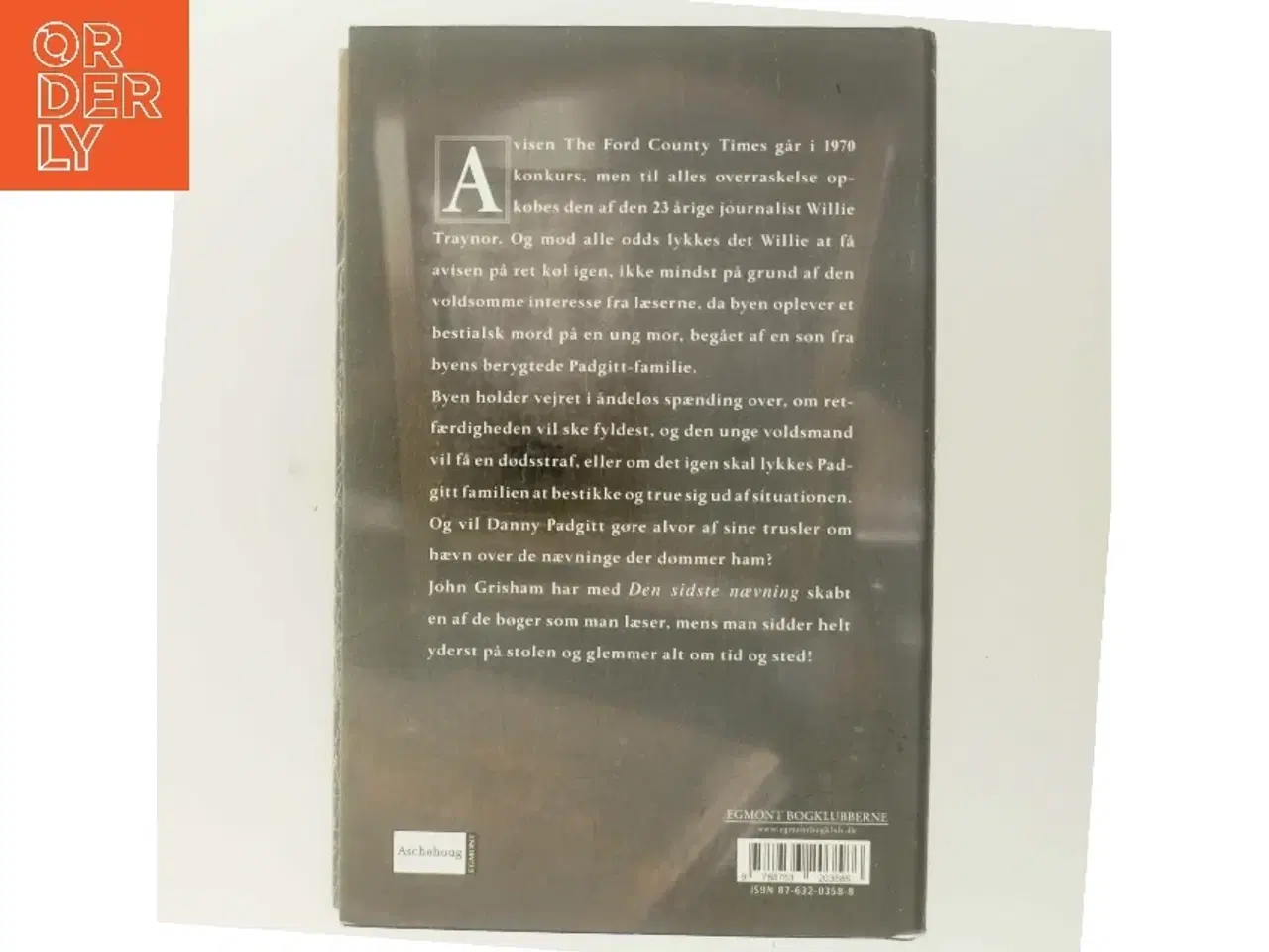 Billede 3 - Den sidste nævning af John Grisham (Bog)