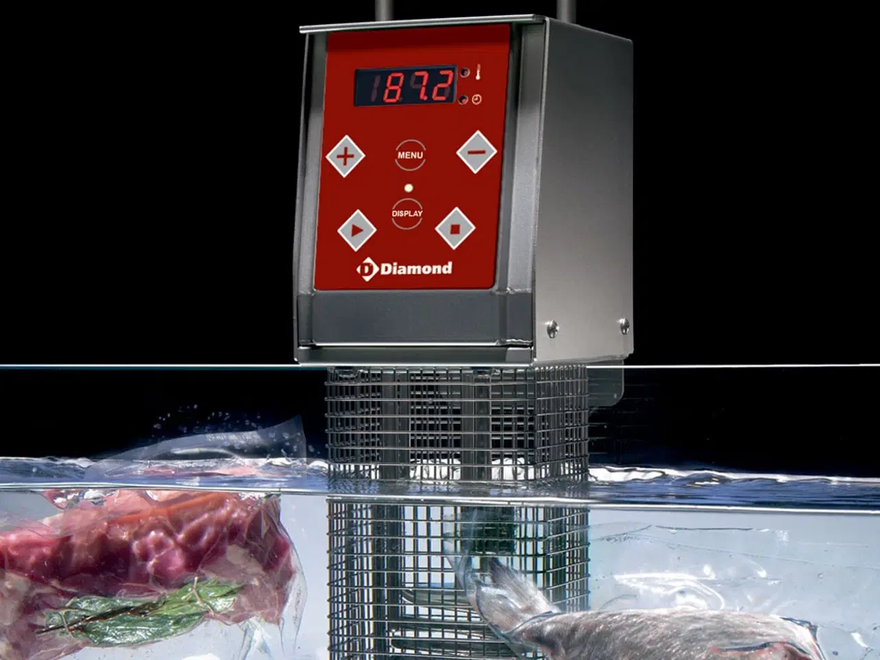 Billede 2 - Sous-vide Kar GN 2/1 (50L) med Låg & Bærehåndtag