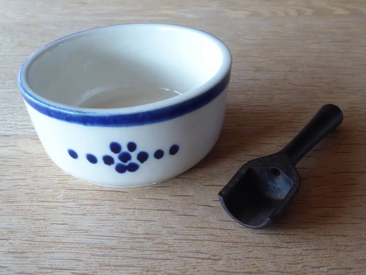 Billede 6 - SALTSKÅL med ske - SALTSKÅL fingersalt