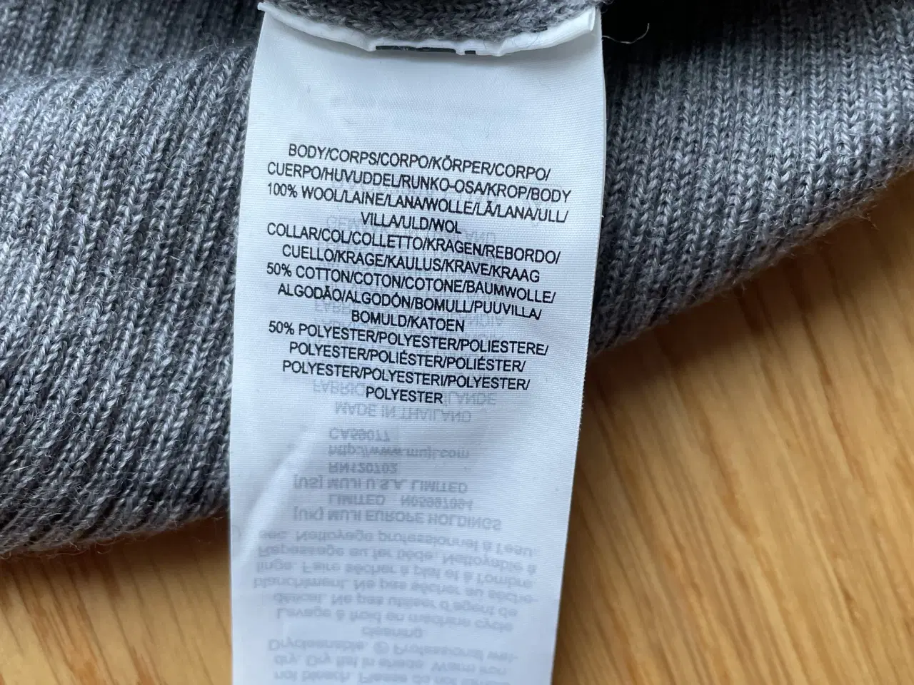 Billede 2 - Muji uldbluse grå