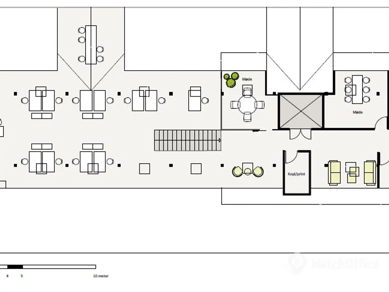 Billede 15 - Kontorlejemål i karakteristisk ejendom på Islands Brygge – tæt på Islands Brygge metrostation.