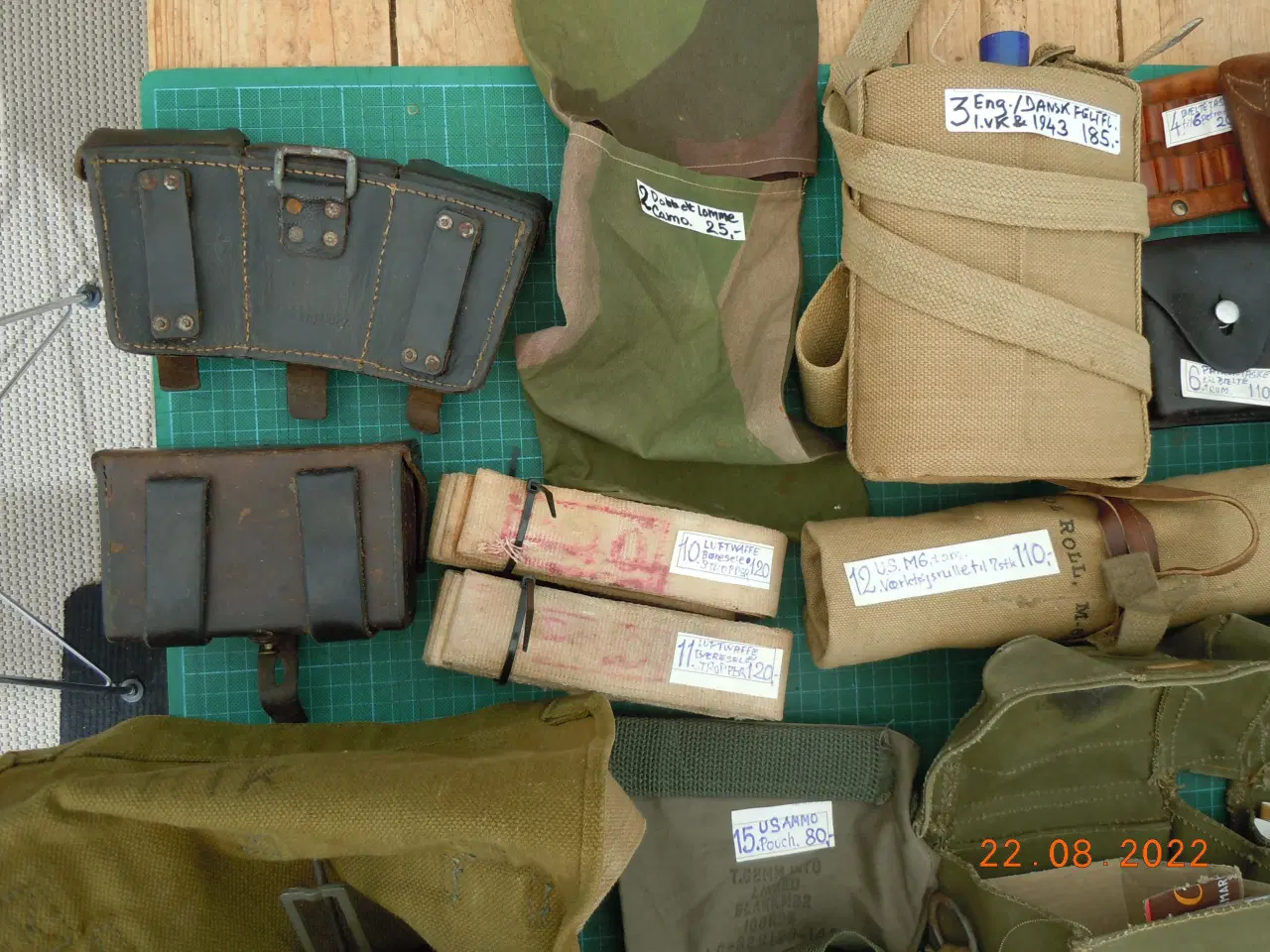 Billede 6 - Patrontasker. Andre militære tasker.