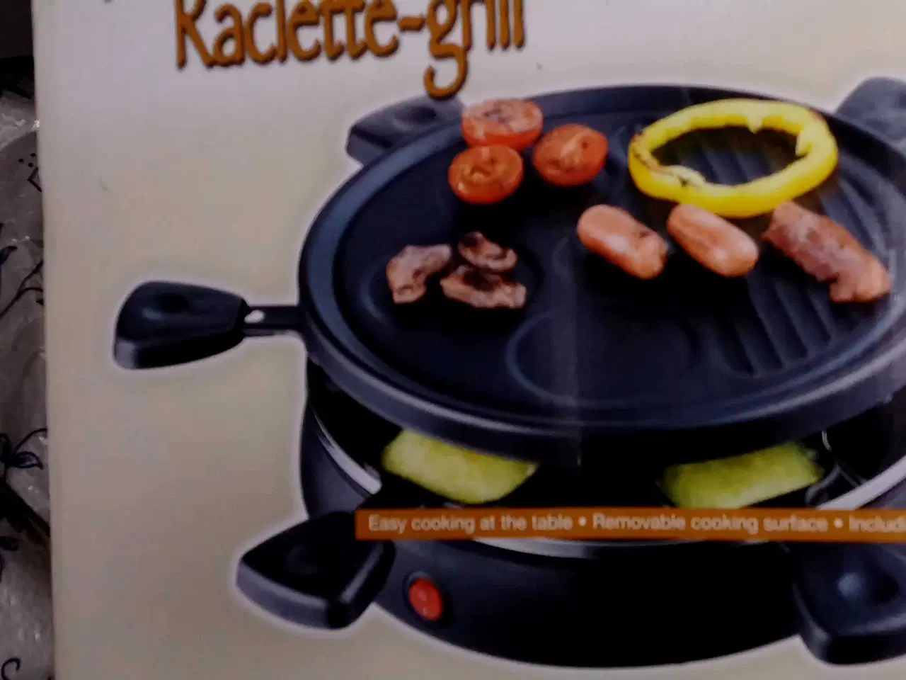Billede 2 - Raclette Ny  indendørs grill