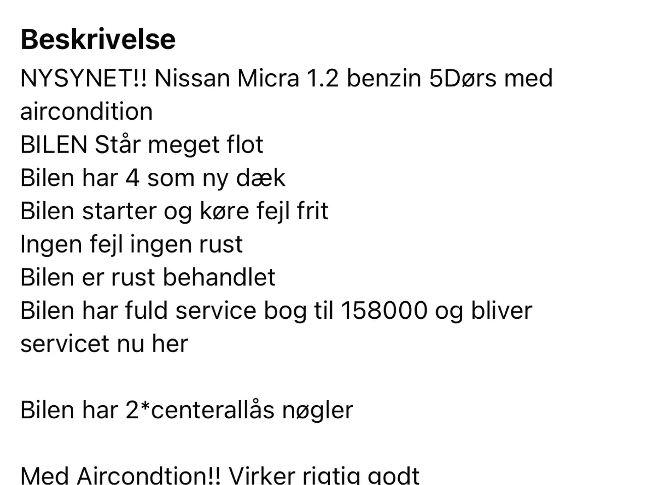 Billede 5 - Nissan Micra 5dørs 2007