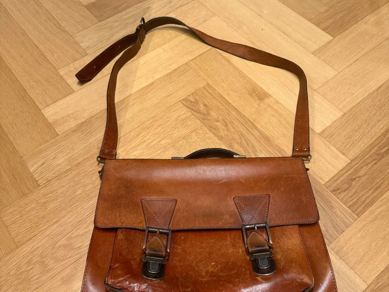 Billede 1 - Unisex lædertaske