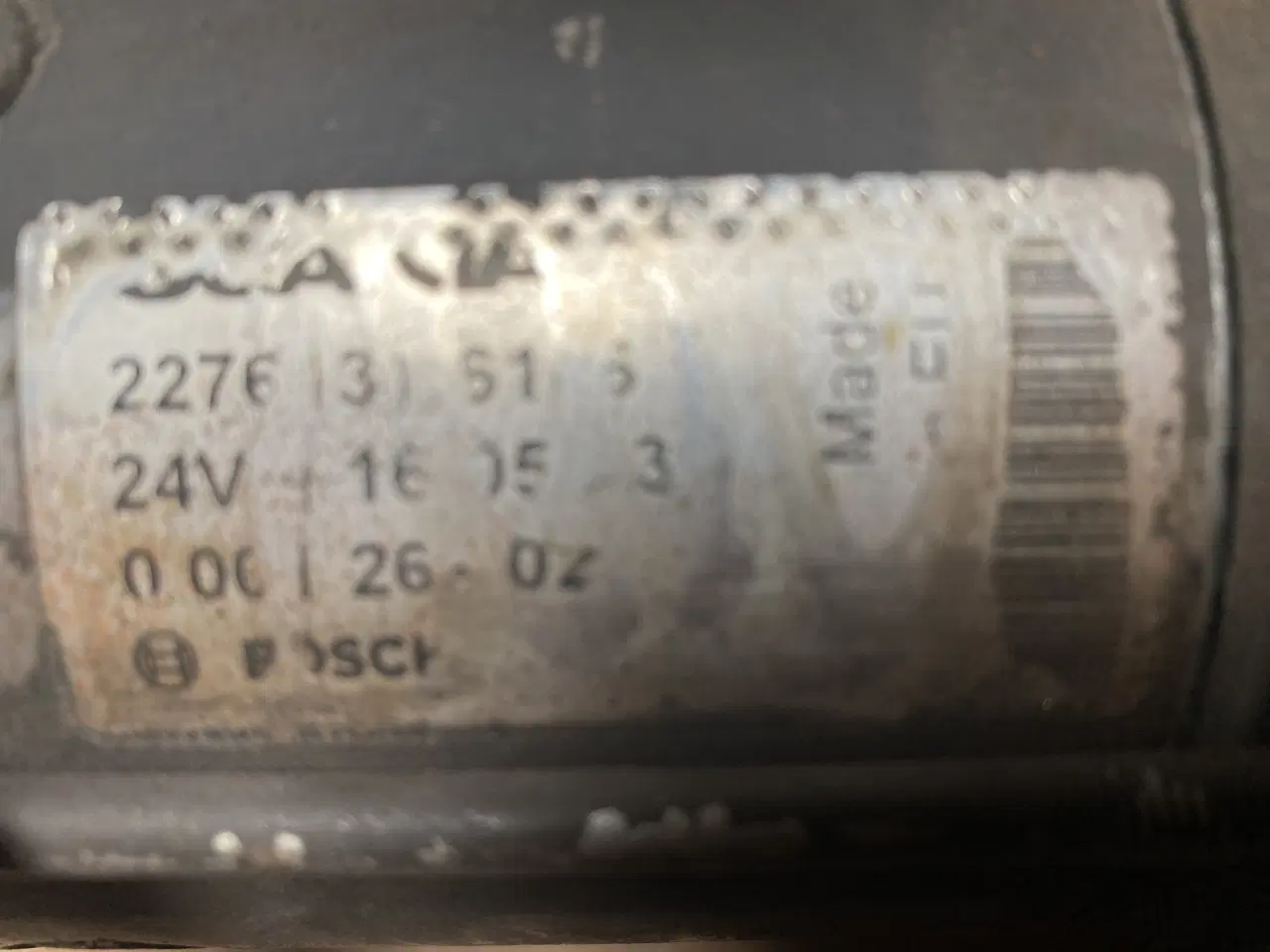 Billede 6 - Scania starter.