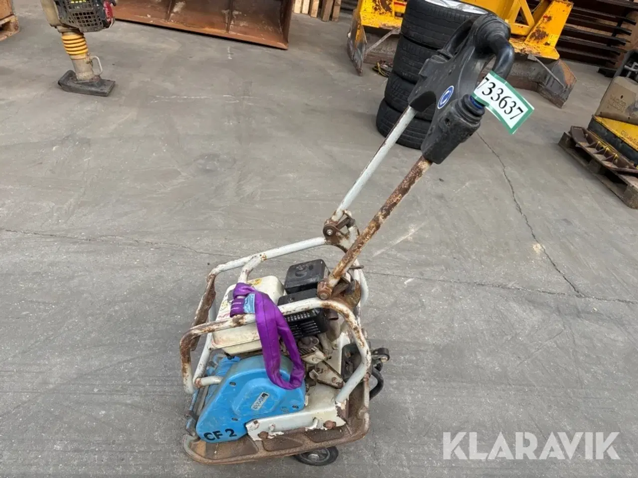 Billede 8 - Pladevibrator Weber Mf CF 2 HD - 83 kg.