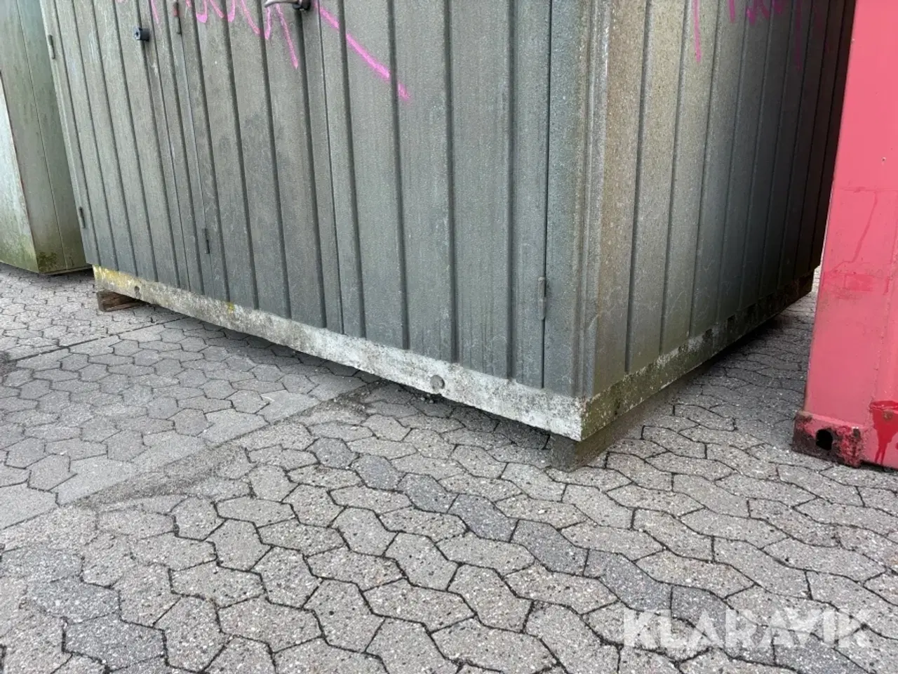Billede 7 - Opbevaringsskur Priess , med ABB el-skab