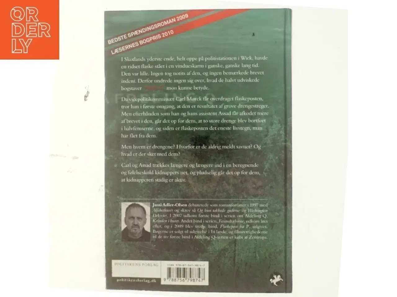 Billede 3 - Flaskepost fra P af Jussi Adler-Olsen (Bog)