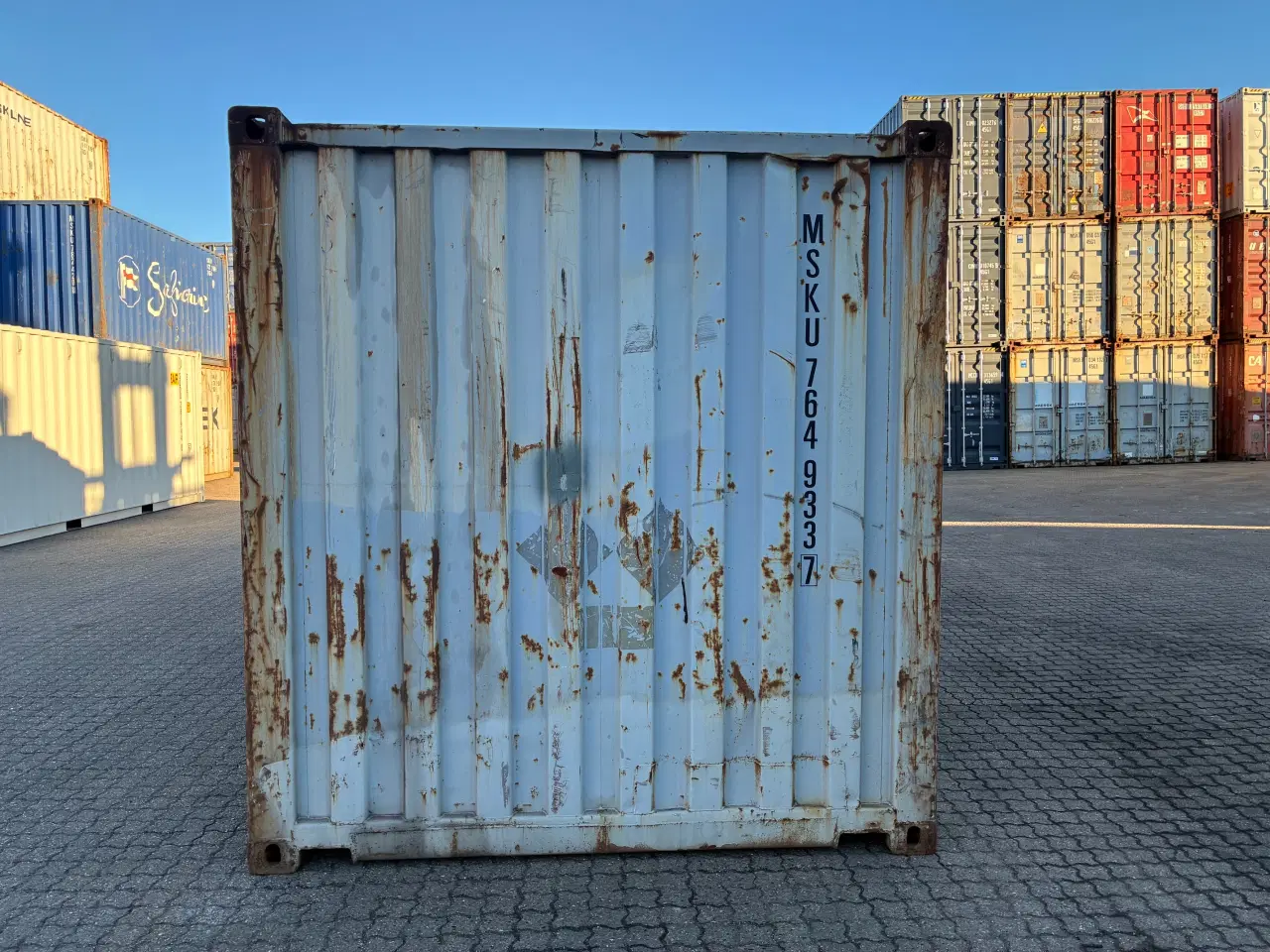 Billede 4 - 20 fods Container- ID: MSKU 764933-7