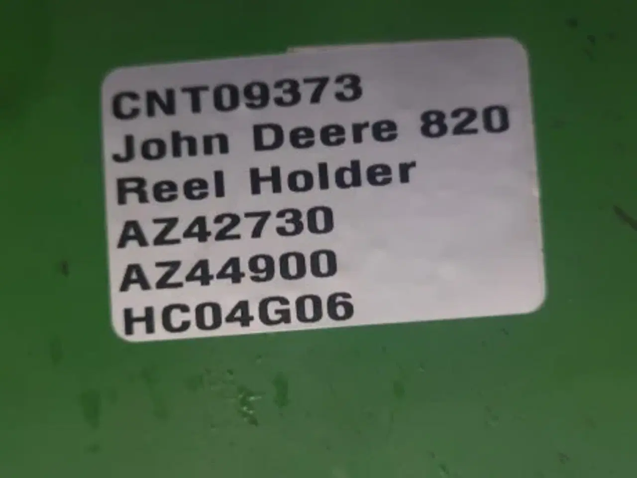 Billede 10 - John Deere 820 Rulleholder AZ42730