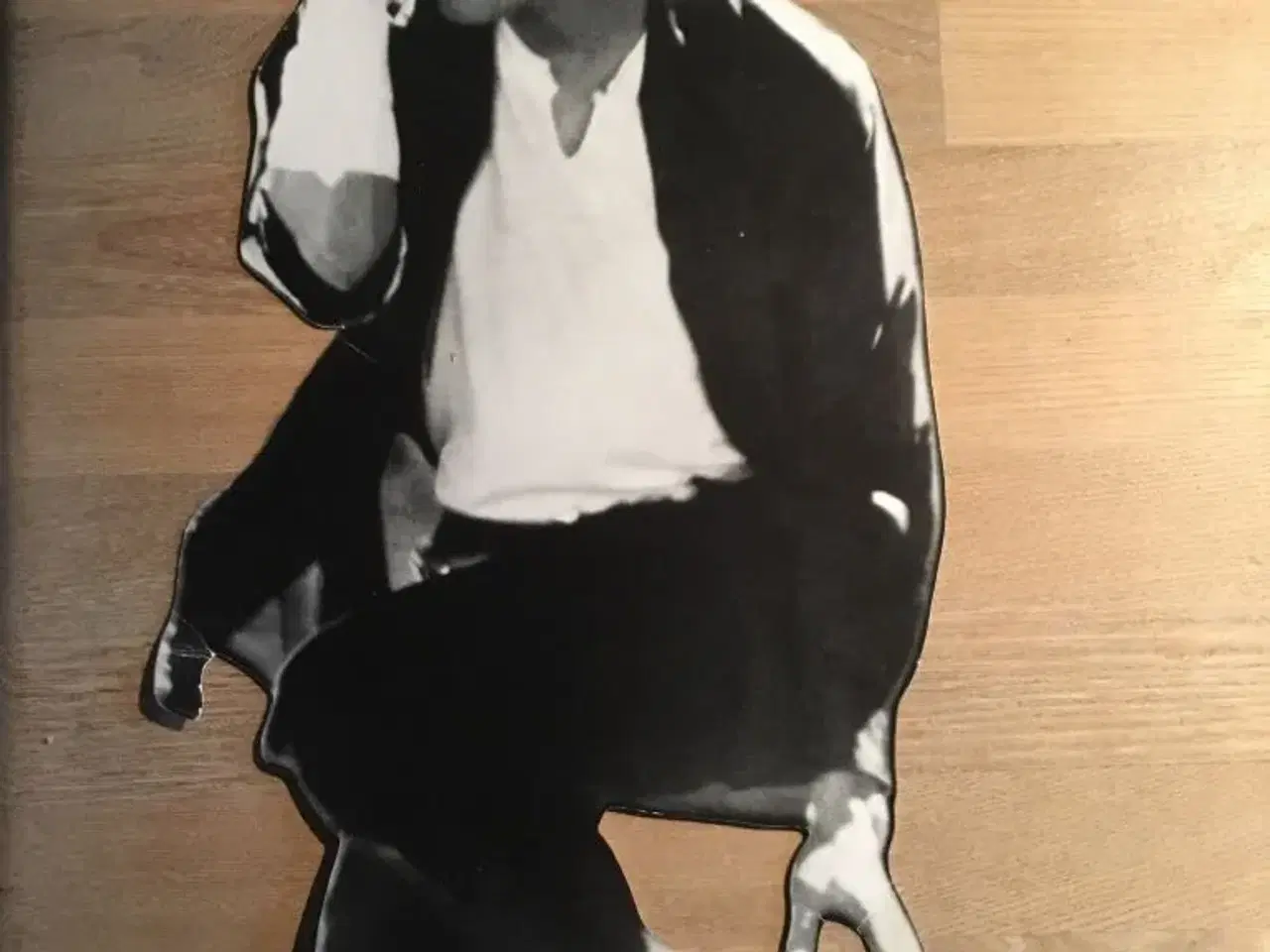 Billede 1 - Pap figur af Michael Jackson