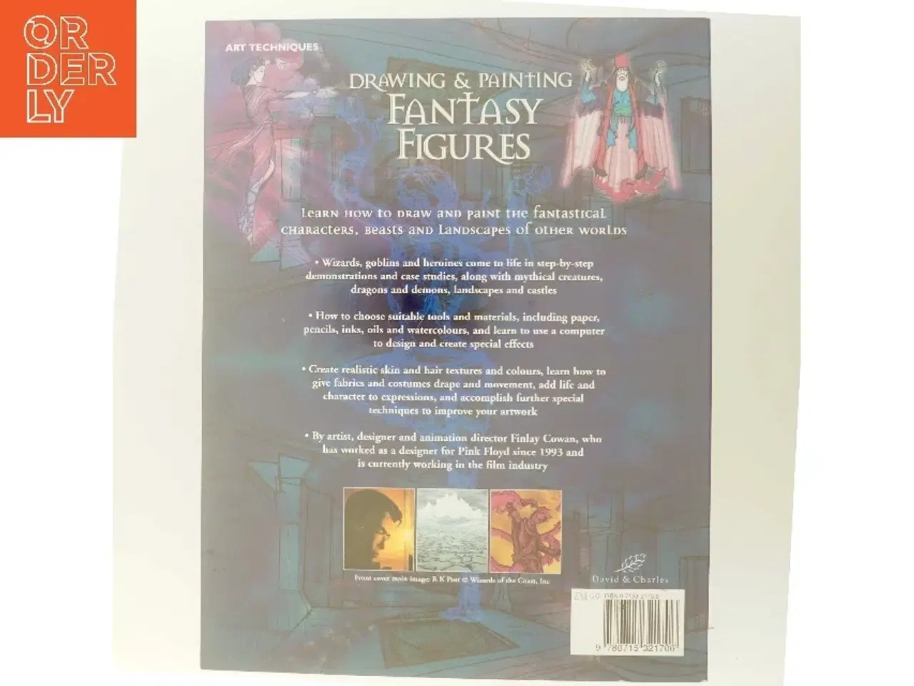 Billede 3 - Drawing & painting fantasy figures : from the imagination to the page af Finlay Cowan (Bog)