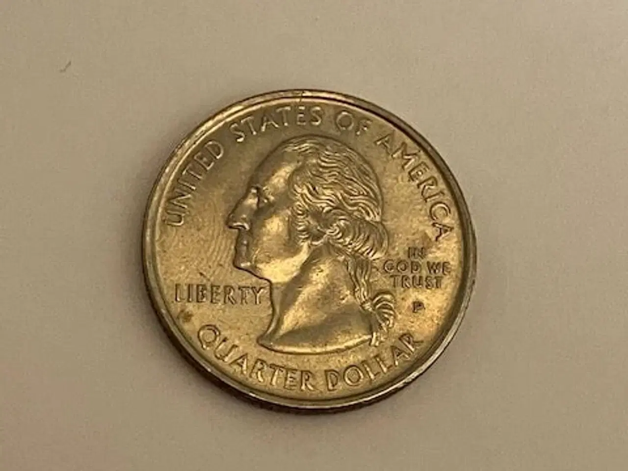 Billede 2 - Quarter Dollar 1999 Connecticut USA