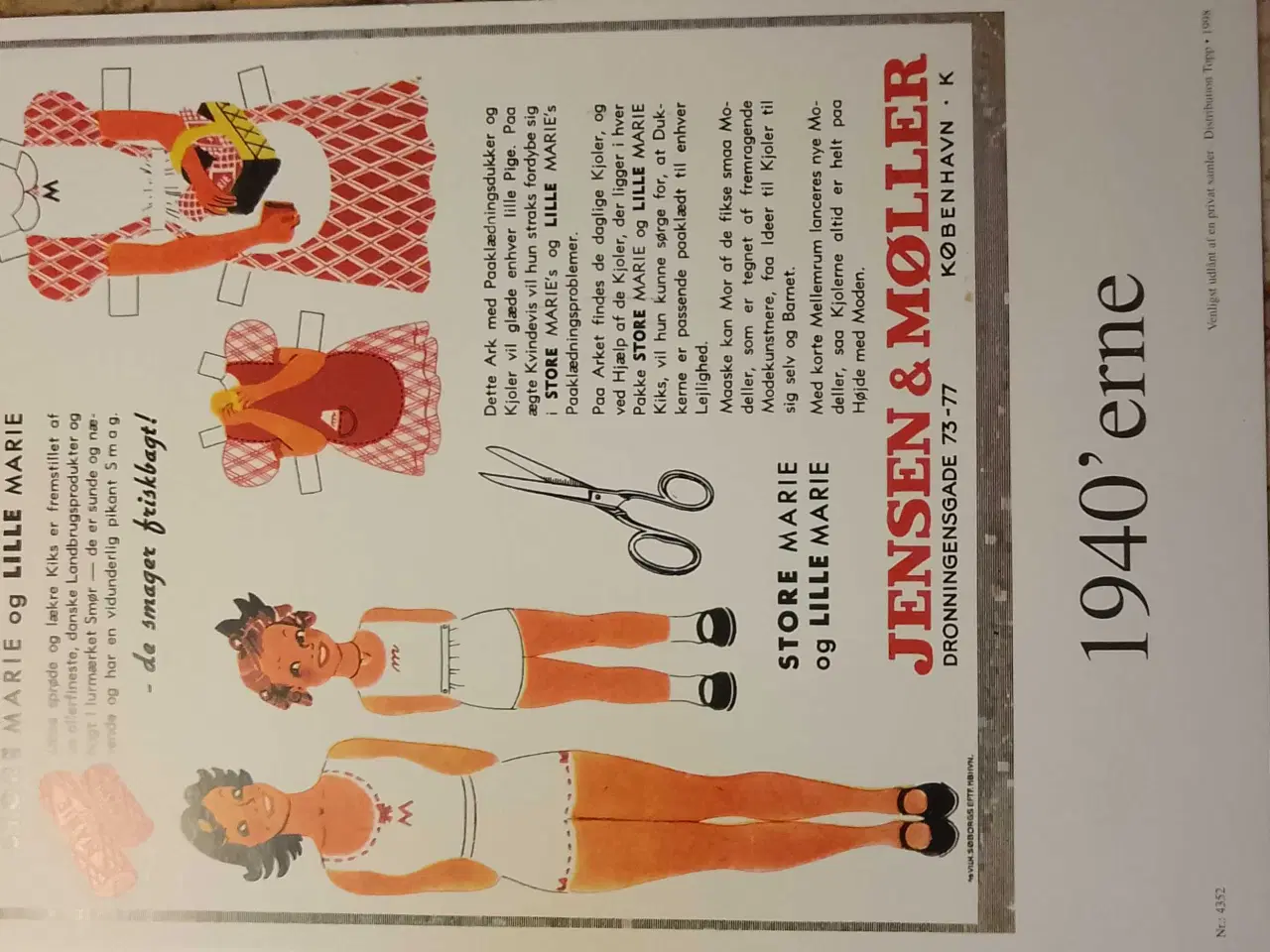 Billede 4 - Påklædningsdukker 