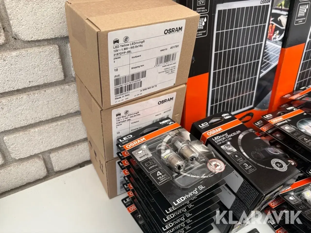 Billede 11 - Led pære og solpaneler Osram