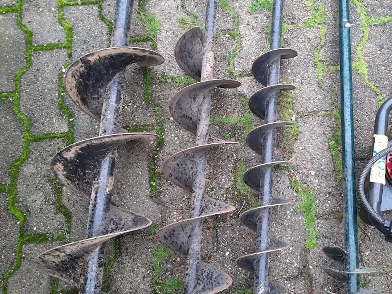 Billede 5 - Jordbor / pælebor med benzinmotor