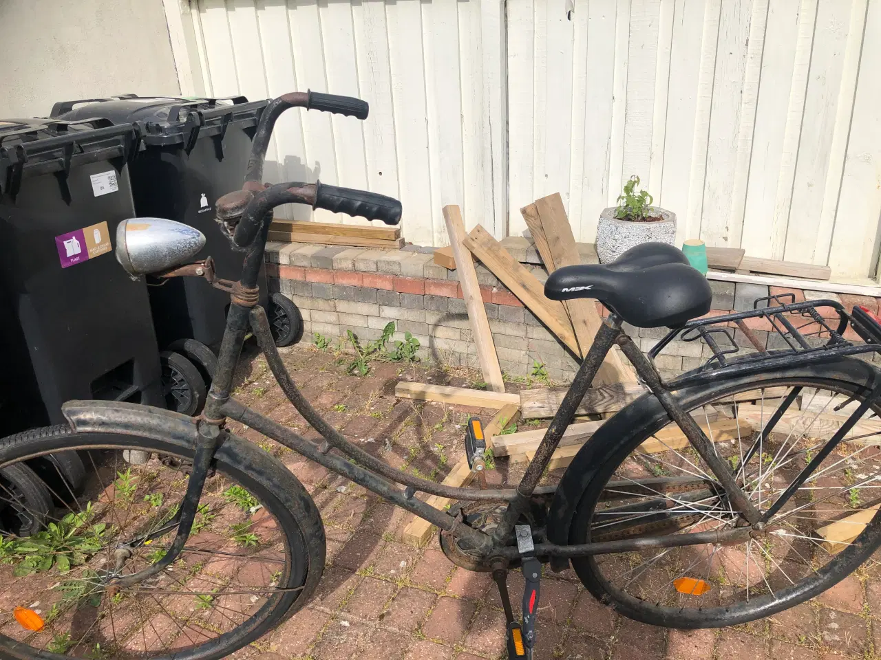 Billede 2 - Sort vintage dame cykel 