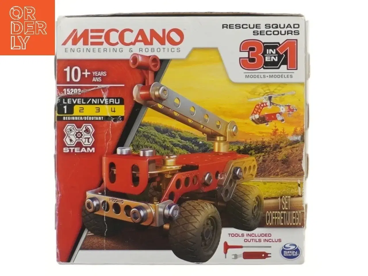Billede 1 - Meccano Redningsteam byggesæt fra Meccano