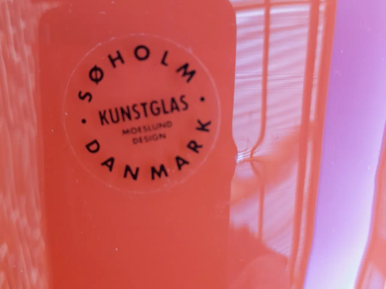Billede 2 - Søholm glasvase