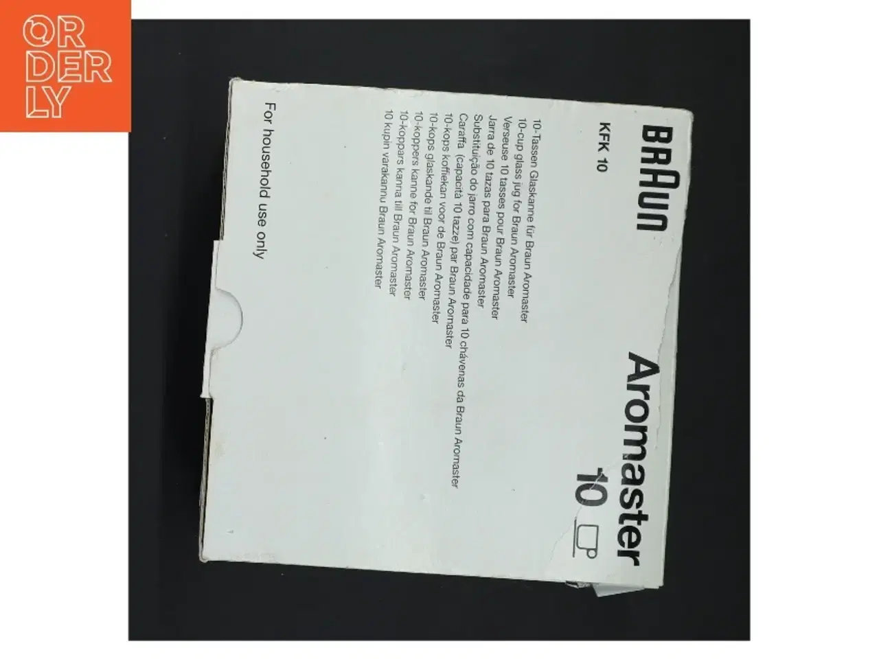Billede 4 - Braun Aromaster 10 glaskande fra Aromaster (str. 15 x 11 cm)