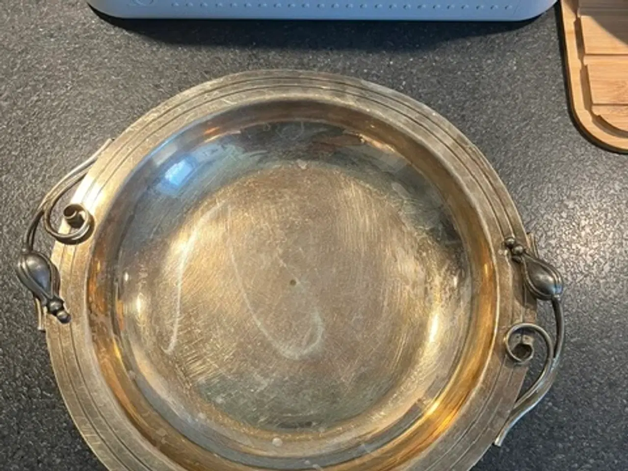 Billede 2 - Smukt vintage skønvirke-fad fra Harrison Fisher, S