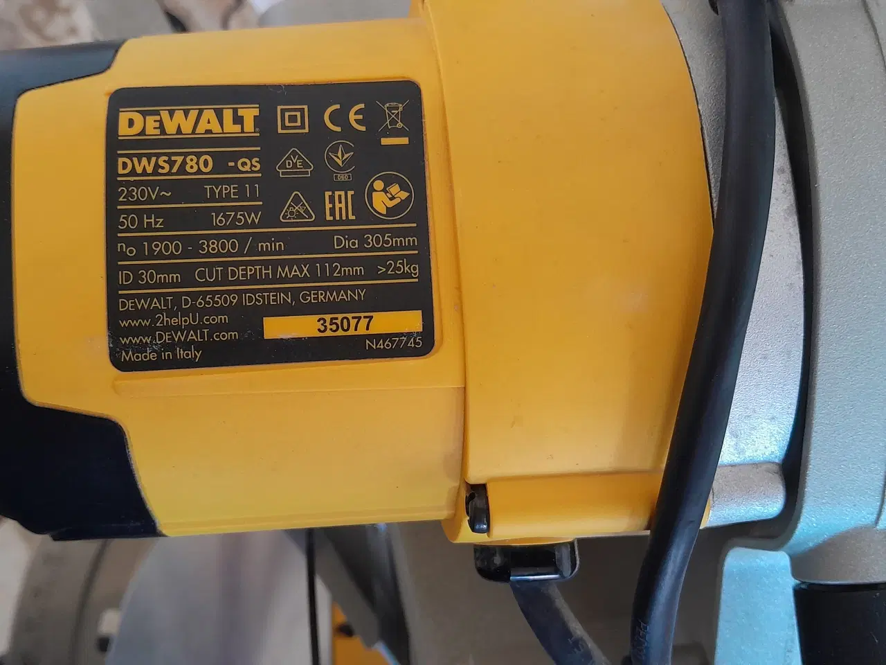 Billede 4 - Stor Dewalt kapsav