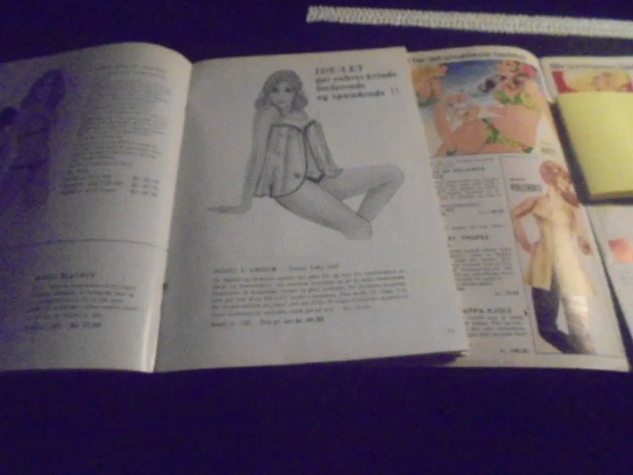 Billede 3 - 2 frække undertøjskataloger fra omkring 1970