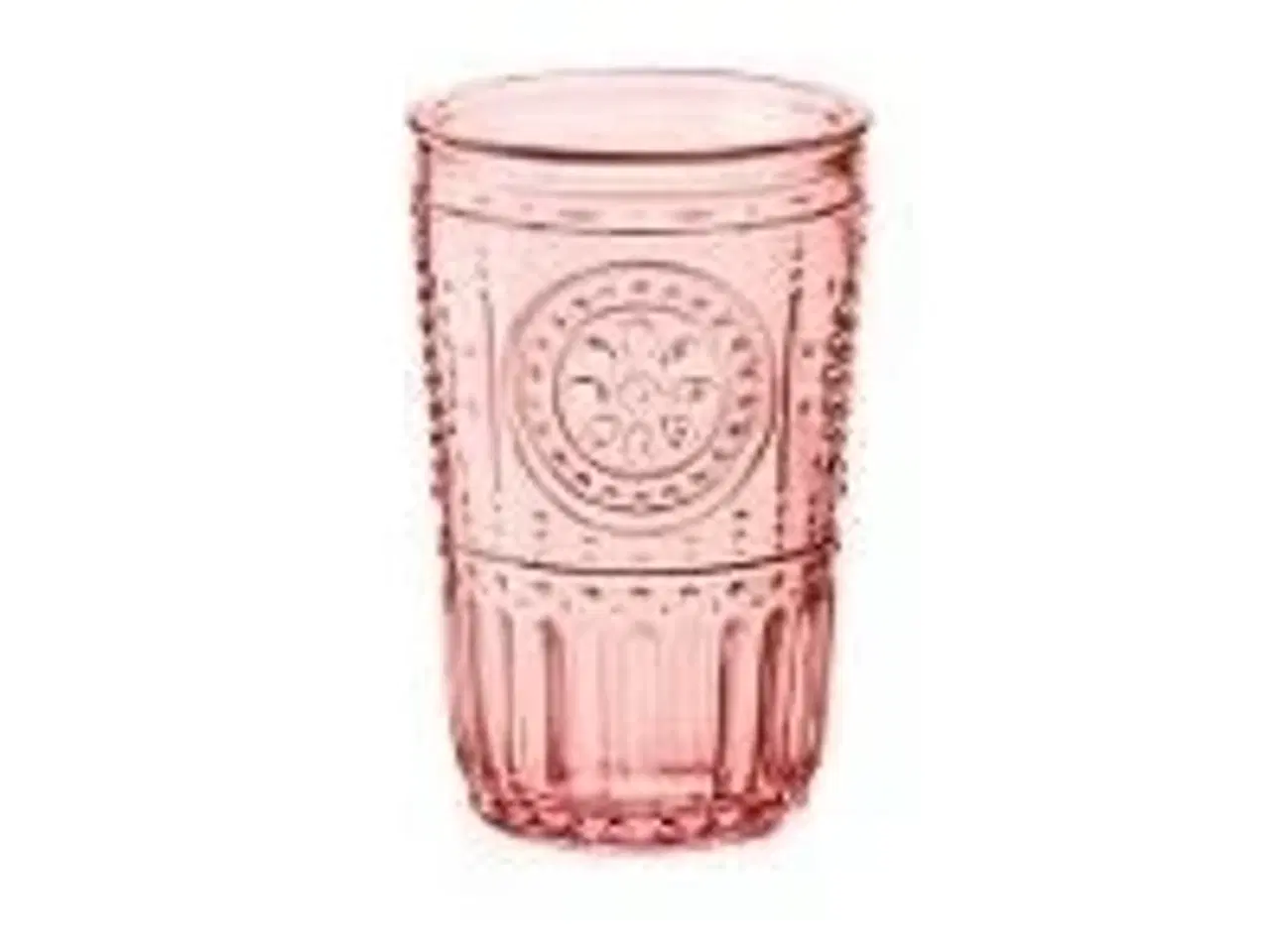 Billede 1 - 12 stk. Glas 34 cl Rosa Romantic
