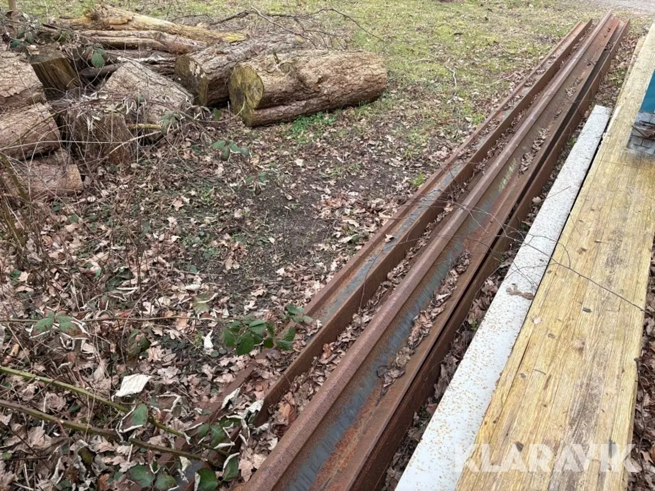 Billede 3 - Jernbaneskinner 4 styk