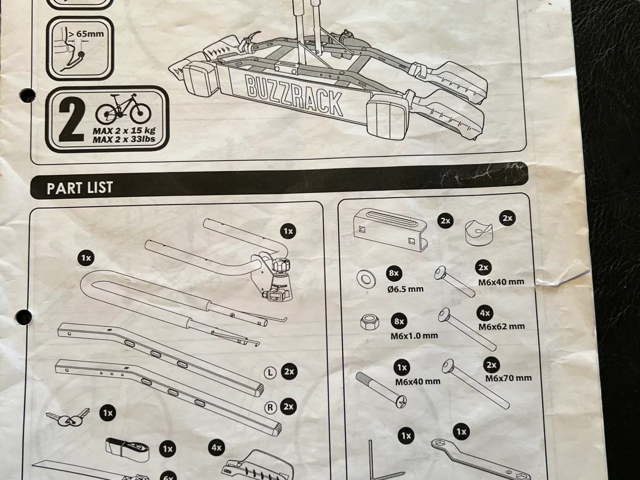 Billede 3 - Cykelstativ til to cykler 