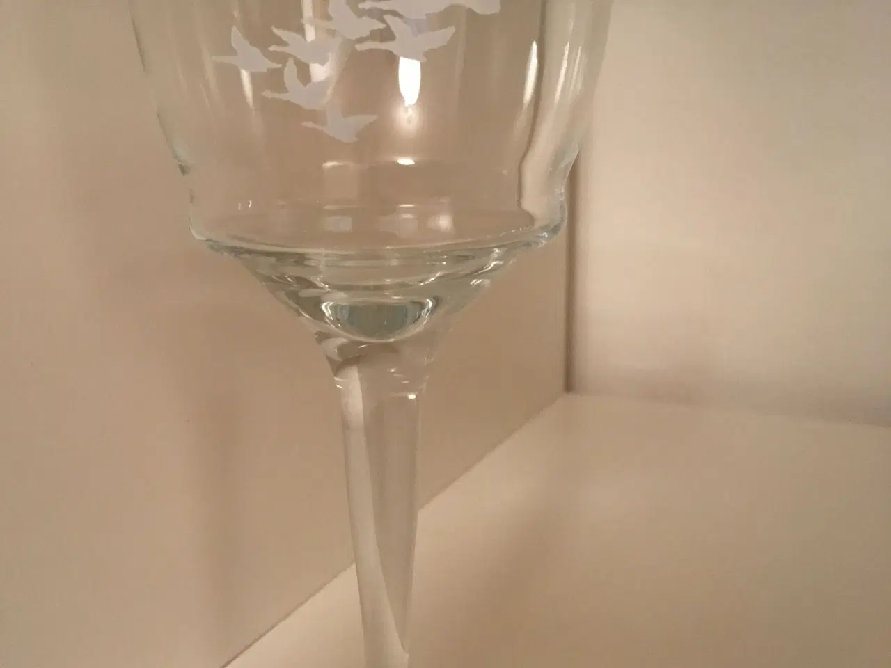 Billede 2 - Svanestellet glas