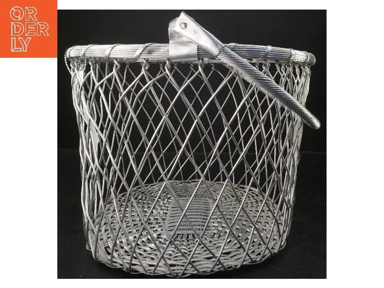 Billede 3 - Metaltrådkurv (str. 22x36x30 cm)