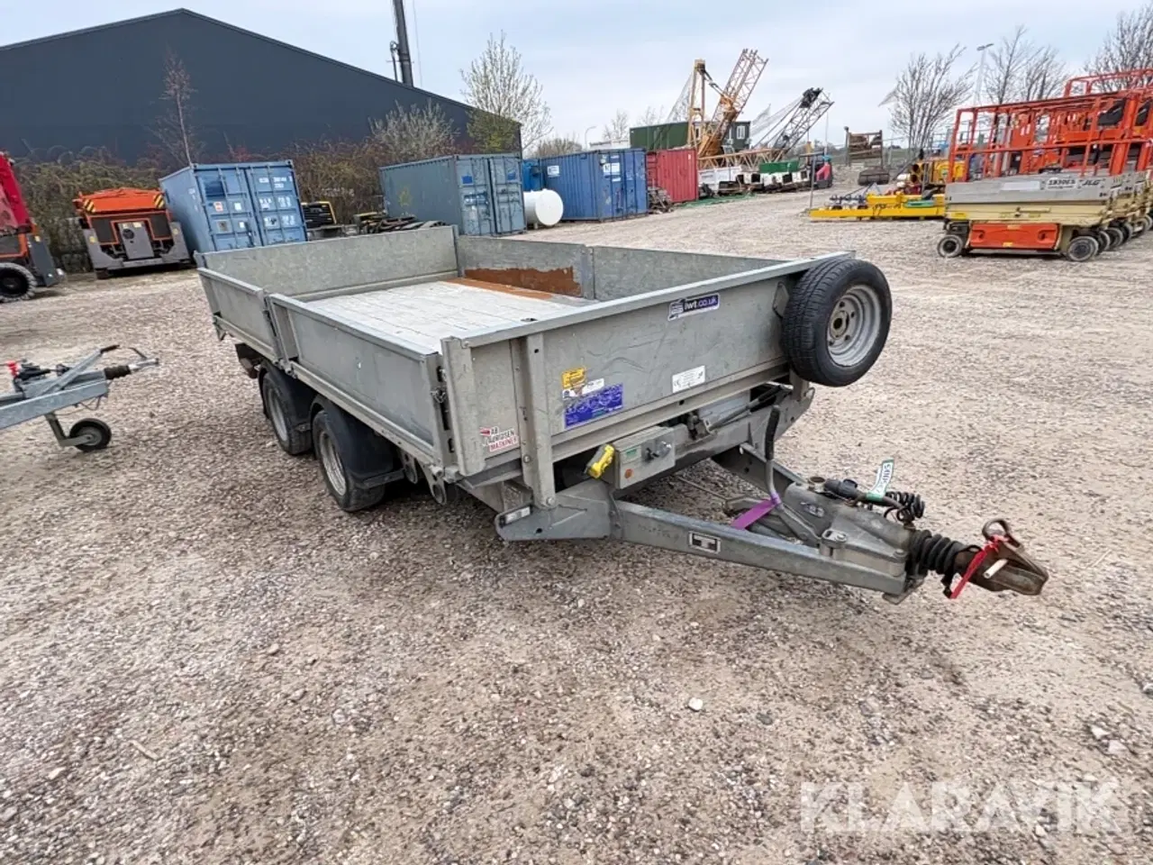 Billede 2 - Tiptrailer Ifor williams TT 3621